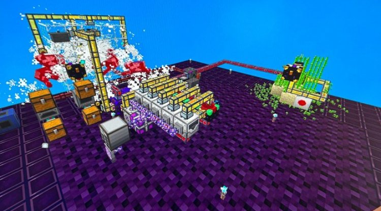 Auto Enchantments 38: Best MCPE Addon for Random Tool Enchants