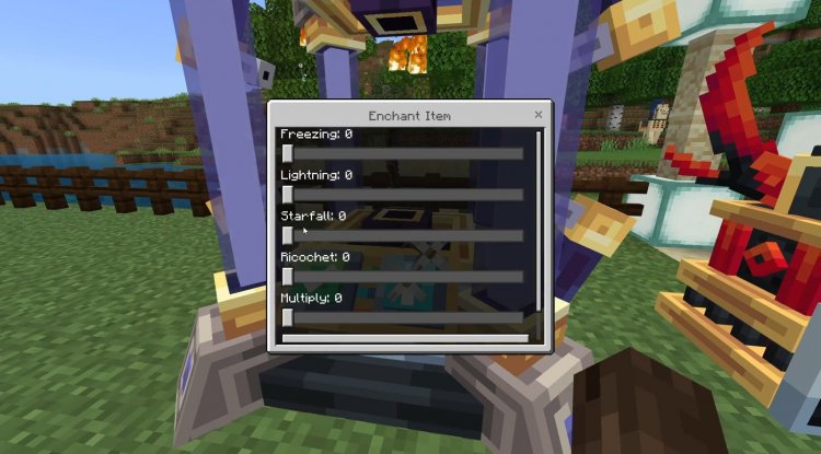 Auto Enchantments 38: Best MCPE Addon for Random Tool Enchants