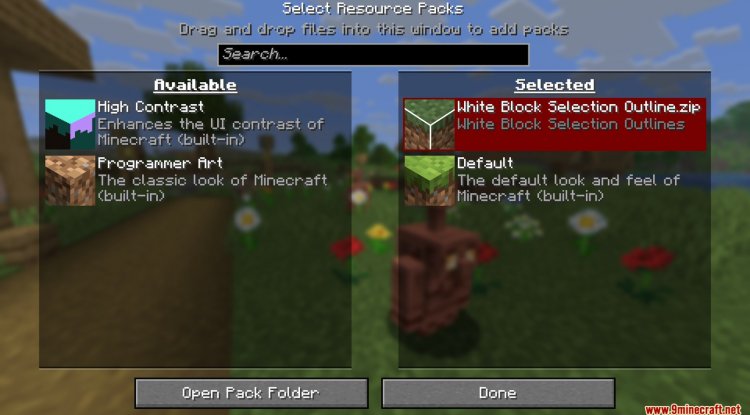 PandaMine5's Block Outline Texture Pack Review
