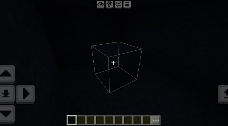 White 3D Outline Texture Pack for Minecraft Bedrock