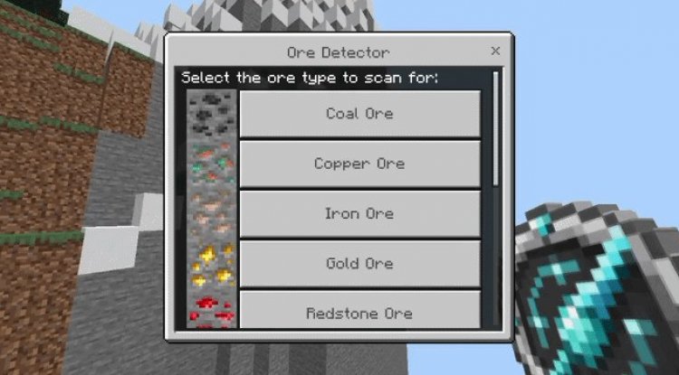 Simple Ore Detector Addon: Best MCPE Addons 2026
