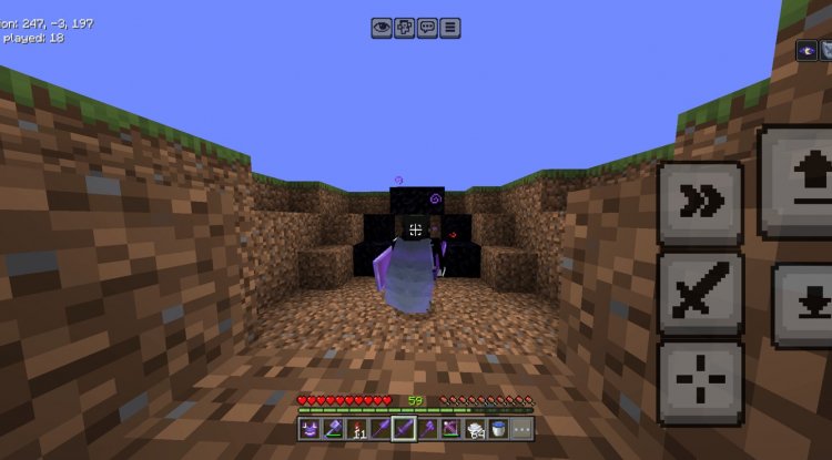 YSZ Crosshair Indicator Texture Pack for MCPE