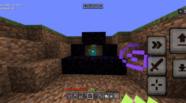 YSZ Crosshair Indicator Texture Pack for MCPE