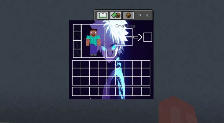 Gojo Purple Edition 2 UI Inventory Texture Pack for MCPE