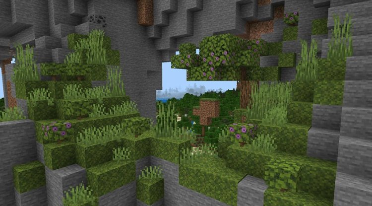 Leafy Azalea Bushes Texture Pack for Minecraft