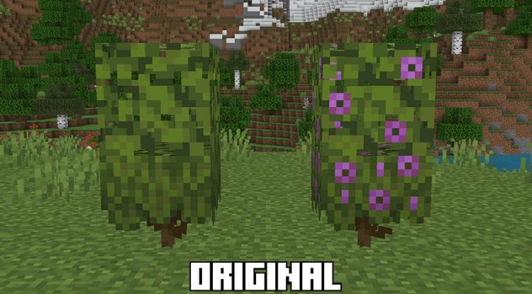 Leafy Azalea Bushes Texture Pack for Minecraft