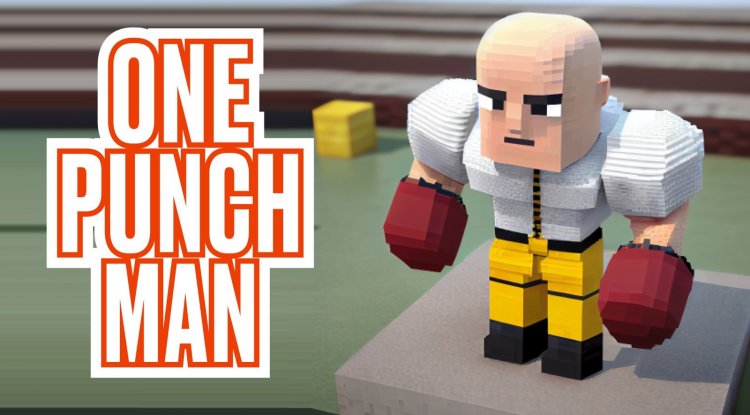 One Punch Man Minecraft Addon: Play as Saitama in Bedrock