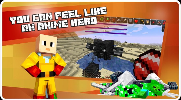 One Punch Man Minecraft Addon: Play as Saitama in Bedrock