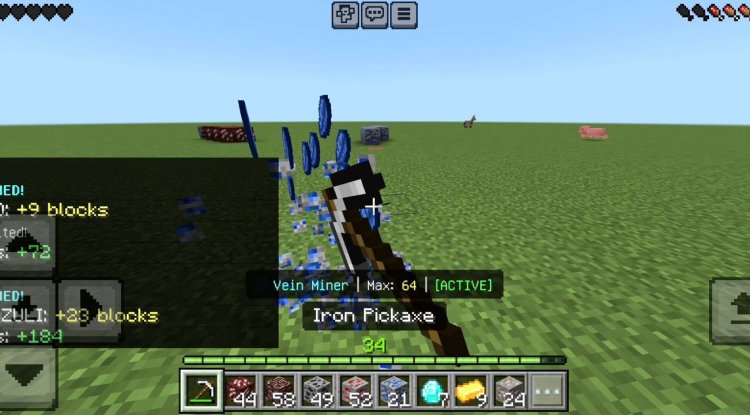 Real Vein Ore + Auto Smelt: Best MCPE Addon 2026