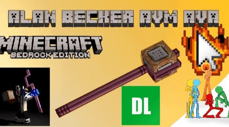 Alan Becker AvM AvA Addon: Best MCPE Staffs & Morphs