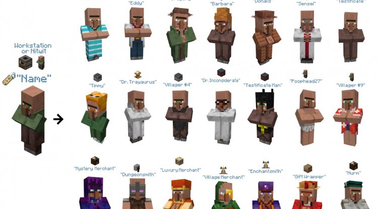 Villagers Name: 300+ Cultural Names for Bedrock