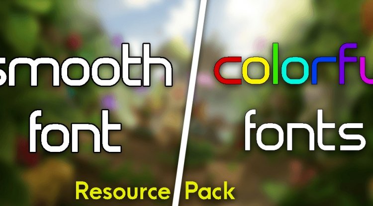Smooth & Colorful Fonts: Best MCPE Addon for Custom UI Text