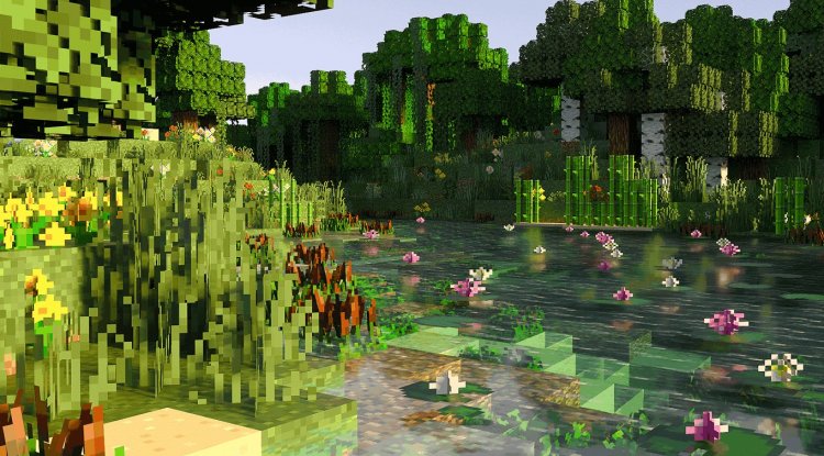 Waving Leaves Texture Pack MCPE 1.21 - Best Animated Foliage
