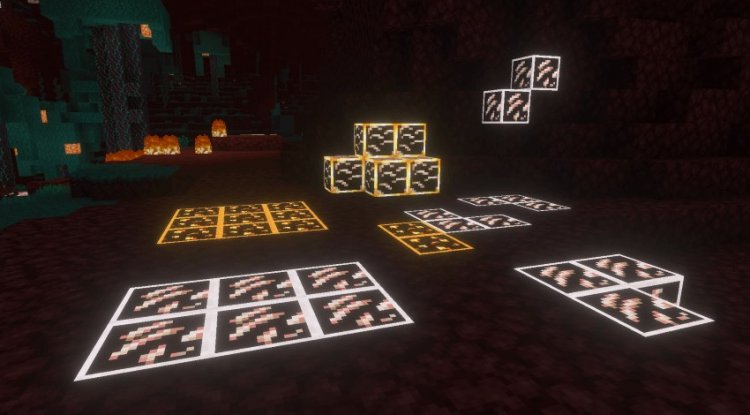 Radiant Glowing Ores Texture Pack | Minecraft Bedrock