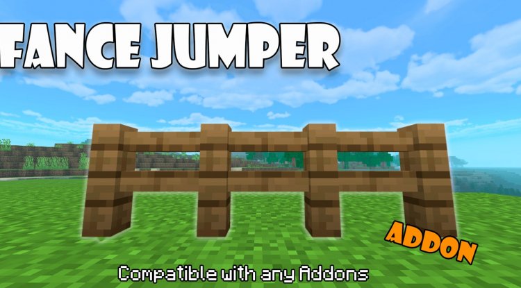 Fence Jumper Addon for Minecraft PE - Jump Over Fences