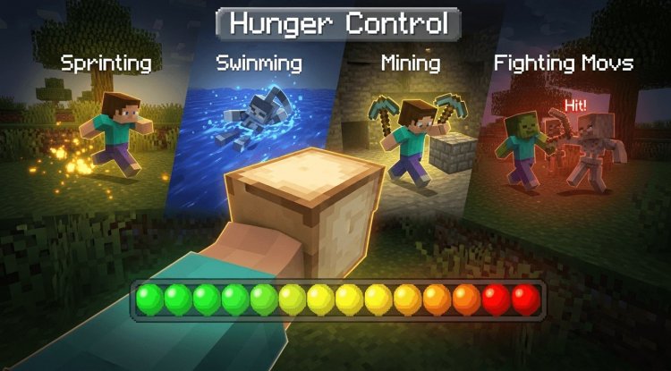 Java-Like Hunger Addon: Best MCPE Addons 2026