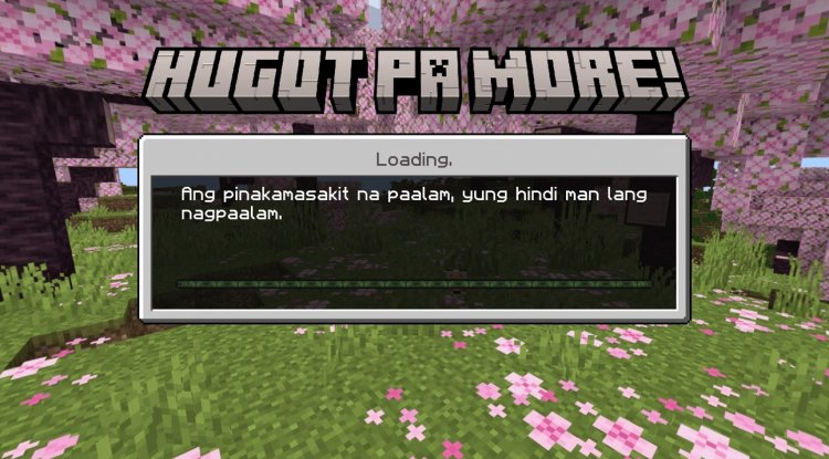 Hugot Pack: Filipino Emotional Texture Pack for Minecraft
