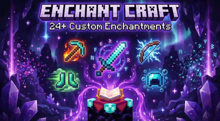 Random Enchantment Hot Fix: Best MCPE Addons 2026