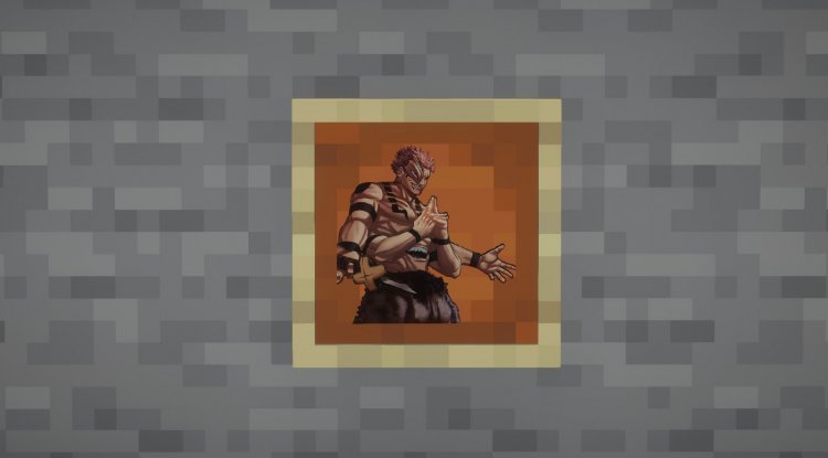 True Form Sukuna Totem Texture Pack for Minecraft