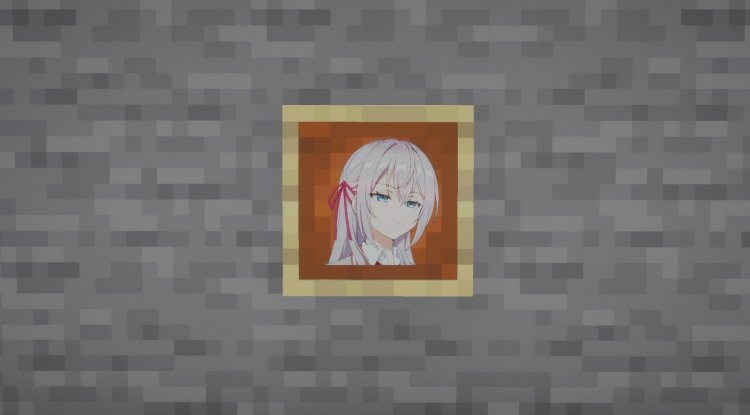 Alya Totem Minecraft Bedrock: Anime Texture Pack