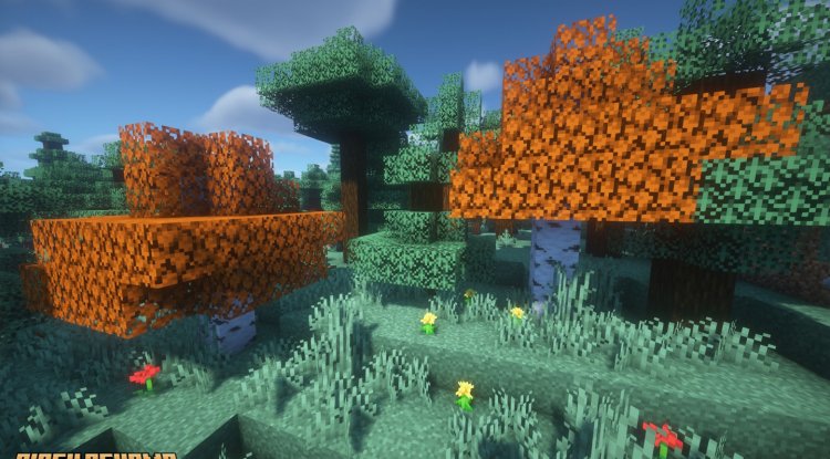 Better Birch Log Texture Pack: Modern Wood Details for MCPE