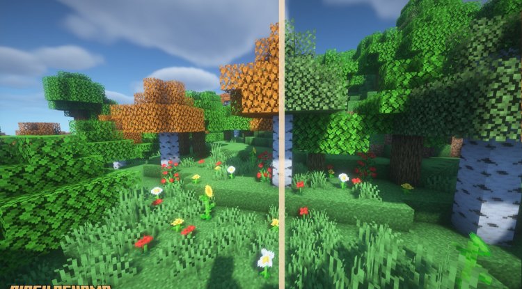 Better Birch Log Texture Pack: Modern Wood Details for MCPE