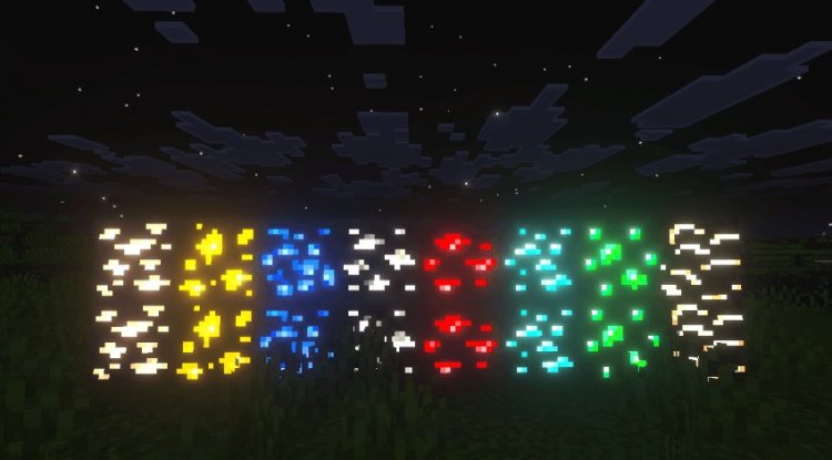 Glowing ores shaders for Minecraft Bedrock: the complete guide