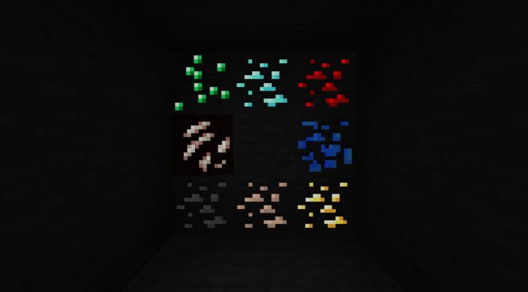 Glowing ores shaders for Minecraft Bedrock: the complete guide