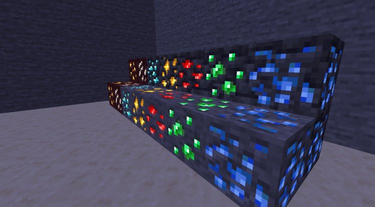 Glowing Ores Minecraft Bedrock: Find Ore Fast