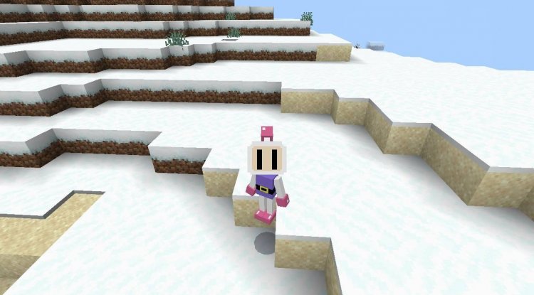 Bomberman 4D Skin for Minecraft Bedrock