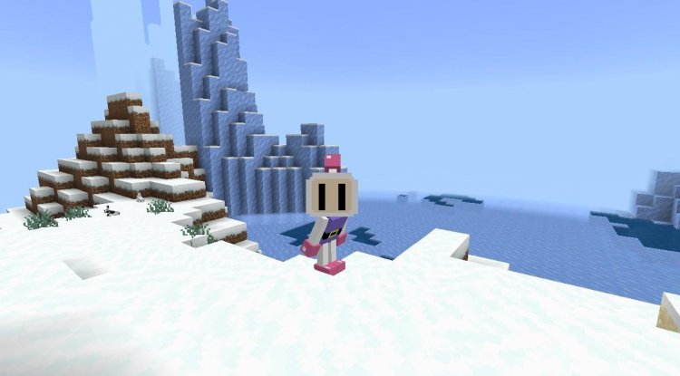 Bomberman 4D Skin for Minecraft Bedrock