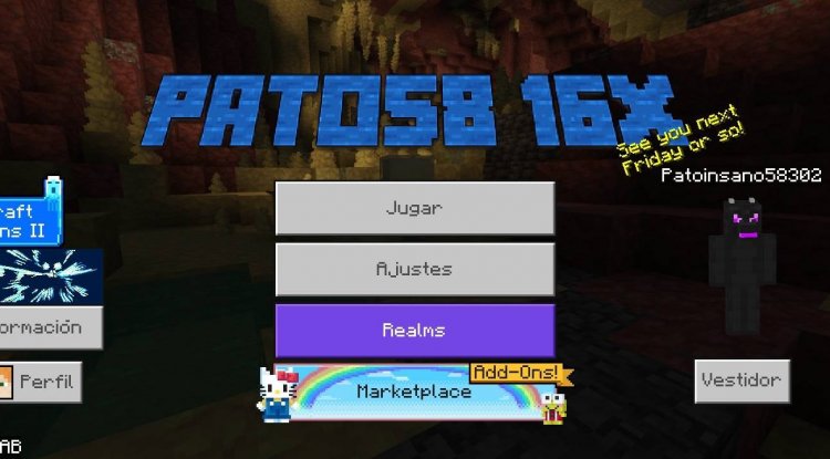 Pato58 16x Texture Pack for Minecraft Bedrock