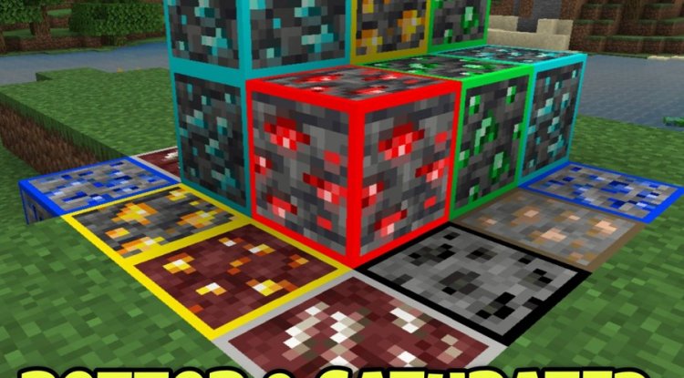 3D Ores Minecraft: Better Ore Models for Bedrock