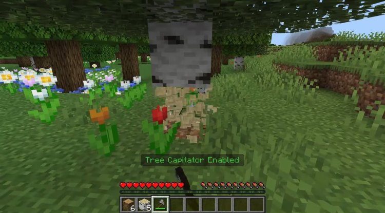 Best Minecraft addons 2026: Advanced Tree Capitator for MCPE