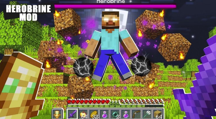 Become Herobrine Mod for MCPE: Godlike Powers Explained
