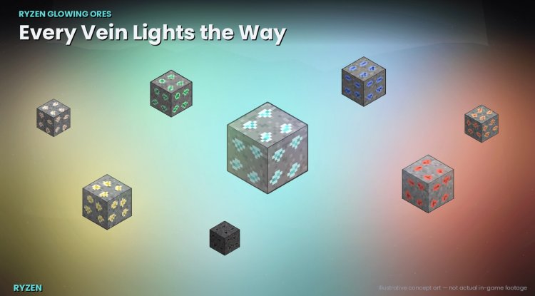 Best Minecraft Addons 2026: Ryzen Glowing Ores Review