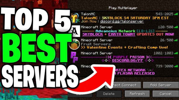 Top 10 BEST Minecraft Servers you have to join in Summer 2026
