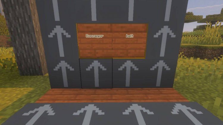 Conveyor Belt Addon for Minecraft Bedrock - MCPE