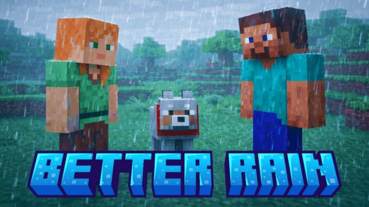 Better Rain+ Texture Pack: Customize Minecraft Bedrock Rain