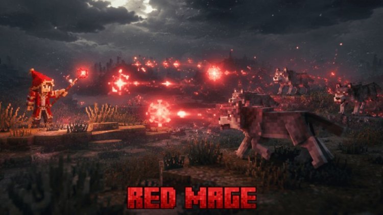 Red Mage Addon for Minecraft PE: Cast Spells & Control Mobs