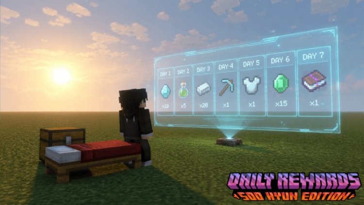 Daily Rewards Addon for MCPE: Best Login System 2026
