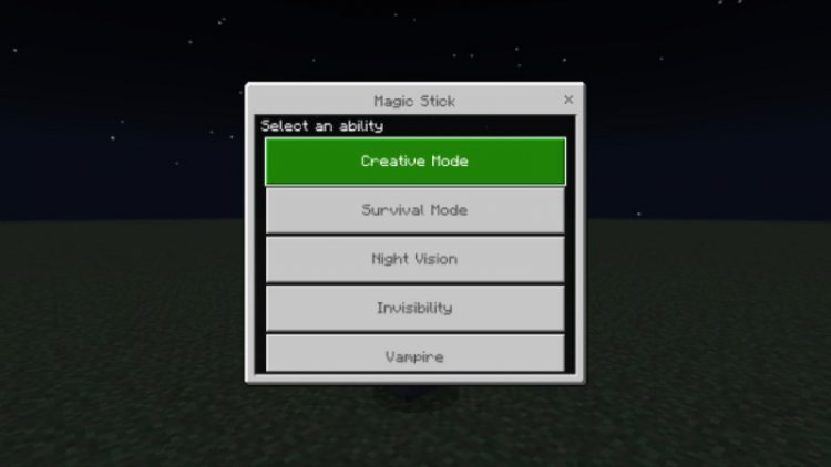 Magic Stick Addon for Minecraft Bedrock: Cheat Menu Guide