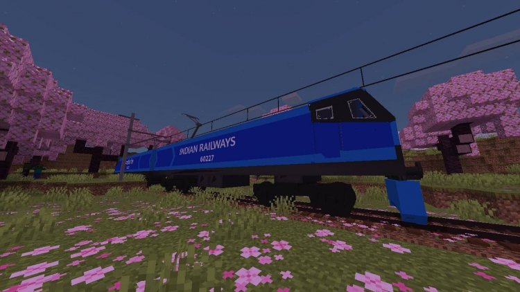 WAG-12B Locomotive Addon: Best MCPE Addons for Trains