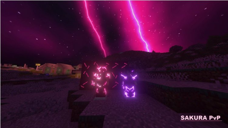 Sakura PvP Texture Pack: Pink Competitive Edge for MCPE