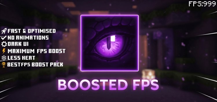 Boosted FPS Resource Pack: Optimized Performance for Bedrock