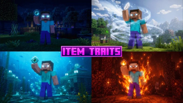 Item Traits Addon: Best MCPE Addons for Visual Effects