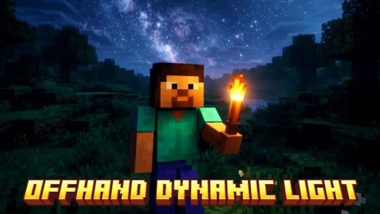 Off-Hand Dynamic Light Addon: Best MCPE Addons for Lighting