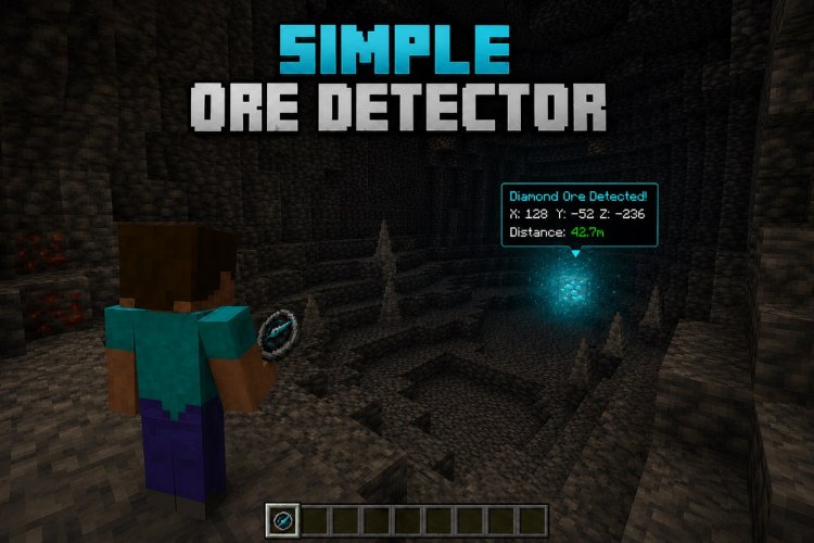 Simple Ore Detector Addon: Best MCPE Addons 2026