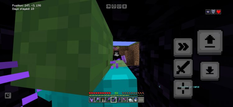 YSZ Crosshair Indicator Texture Pack for MCPE