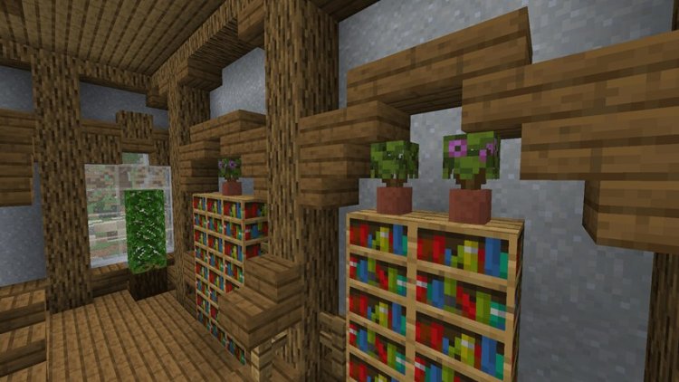 Leafy Azalea Bushes Texture Pack for Minecraft